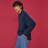 Towel Shirt [Navy] (6592073334902)