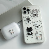 Winter Sketch Somecat Phone Case_matt