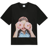 ADLV ベイビーフェイス半袖Tシャツ ブラックドーナツ 3