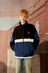 ブロックウィンドブレーカー / 25P BLOCK WIND BREAKER_NAVY