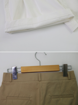 クラシックピンタックショートパンツ (3color)
