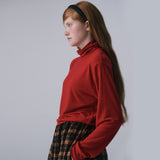 RIBBON TAIL LONG SLEEVE, RED