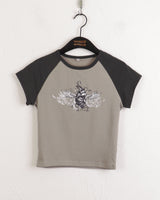 シュアンデビルエンジェルナグラン半袖Tシャツ / Shuan Devil Angel Nagrang Short Sleeve T-shirt