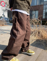 フレームワイドワークパンツ