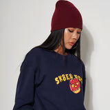 SKULL CHERRY SWEAT SHIRT NAVY (6614589374582)