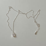 キュービックロックネックレス / cubic lock necklace