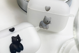 ハートキャットAirPodsケース / Heart Cat AirPod Case