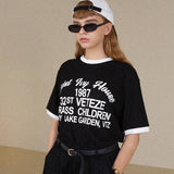 オールドアイビークラブ ボックスハーフTシャ/Old Ivy Club Box Half T-shirt (2color)