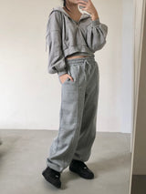 Melora hood zip-up set