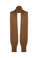 0 9 knit muffler bolero - BROWN (6601597845622)