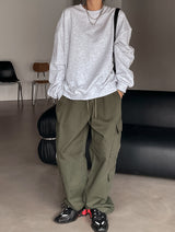 （UNISEX）ウェイビーヘビースウェットシャツ