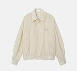 Pleddy Stripe Blouson Shirt (3color)