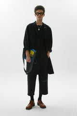 コットンコート / Black cotton coat