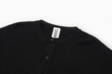 ワッフルカーディガン / BLACK WAFFLE CARDIGAN