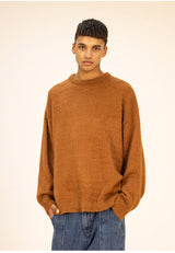 ウールソフトモヘアオーバーサイズニット/WOOL SOFT MOHAIR OVERSIZED KNIT