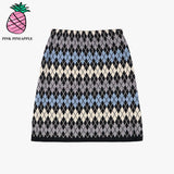 アーガイルミニスカート/ARGYLE MINI SKIRT