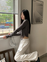 チャレンジピグメントレタリングワイドコットントレーニングパンツ / Challenges Pigment Lettering Wide Cotton Training Pants