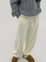 ウールプレッツェルバルキーニット / Wool pretzel bulky knit (4color)