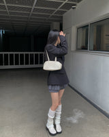 (Unisex) Button over jacket