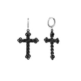NO.474 [BLACK] ノットクロスピアス