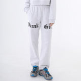 パンクガールジョガーパンツ/1 0 punk girl jogger pants - LIGHT GREY