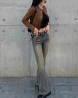 オーラブーツカットパンツ