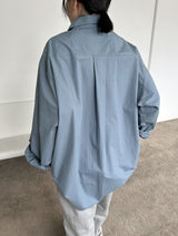 パールボクシーシャツ/Pale Boxy Shirt (2color)