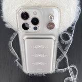 (Magsafe.ver) ホワイトムードシルバーカードスロット magsafe ケースセット