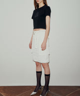 ホットフィックス半袖トップ / HOTFIX HALF SLEEVE TOP (BLACK)