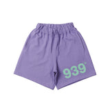 939 LOGO SWEAT SHORTS (LAVENDER) (6599862812790)