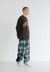 ロイヤルフリースベアラビットジョガーパンツ / BSR2223FWPT073 ROYAL FLEECE JOGGER PANTS BEAR RABBIT DARK CHECK
