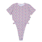 フラワーボディスーツ / FLOWER BODY SUIT