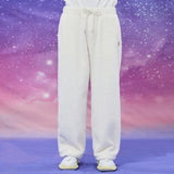 ワイドボウクルストリングバンディングパンツ / Wide boucle string banding pants