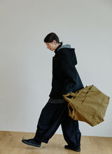 ユニセックスカンバスバッグ/unisex canvas bag beige