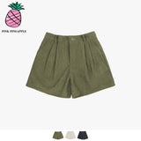 ツータックハーフパンツ/TWO TUCK HALF PANTS