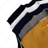 CRクロップドニットベスト/CR Cropped Knit Vest (5 colors)