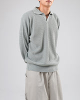 Vカラーメッシュニット/V collar mesh knit 5color