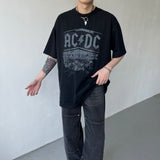 バックACDCショートスリーブTシャツ / BACK ACDC Short-sleeved T-shirt