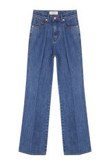 スパンロングブーツカットデニムパンツ / SAND BLUE JEANS / SPAN LONG BOOTSCUT DENIM PANTS