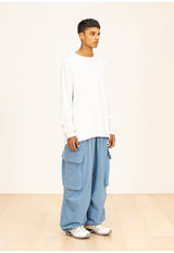 DIVISION WIDE CARGO STRING PANTS