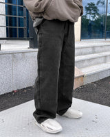 トリルワイドジーンズ / Trill Patch Wide Jeans