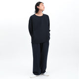 WOVEN T-SHIRT NAVY