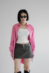 ピグメントオーバーフィットシャツ / Pigmented Overfit Shirt (3color)