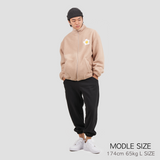 フラワーフリース / Flower Fleece Jacket Begie (4600441045110)