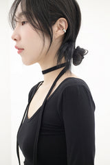 キルトシルバーイヤーカフ / quilting silver earcuff
