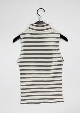 ポーラーストライプスリーブレストップ/Polar Stripe Sleeveless (2color)