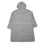 [ASCLO MADE] Linen Check Set Up Hood Coat (6562354233462)