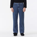 Signature Stud Straight Fit Denim Pants Indigo