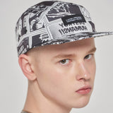 Printed Camp Hat (3color) (6674981585014)