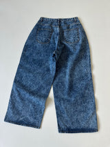 Puckering jeans (2color)